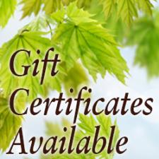 Gift Certificates Available